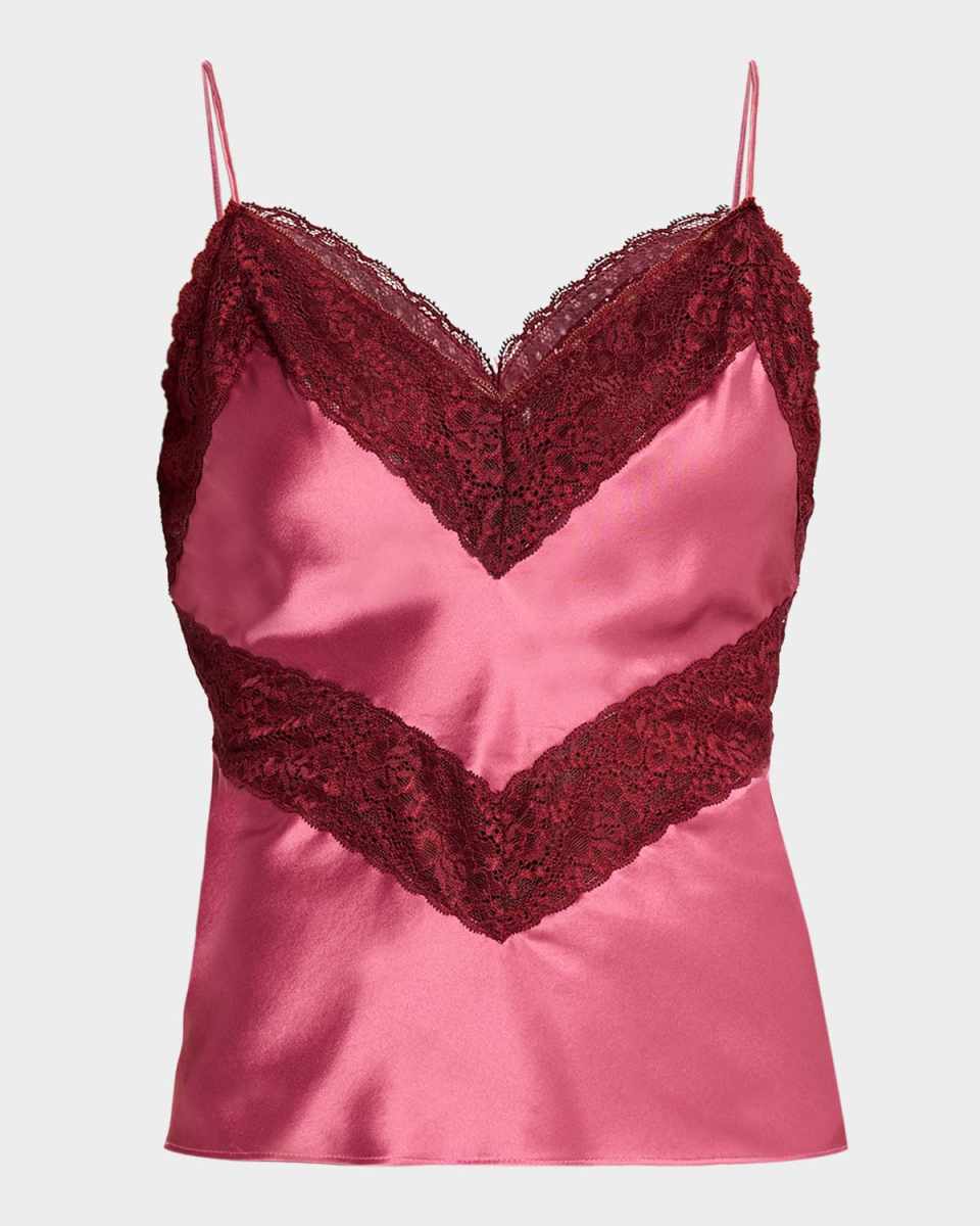 Brimsley Silk Lace Cami Top